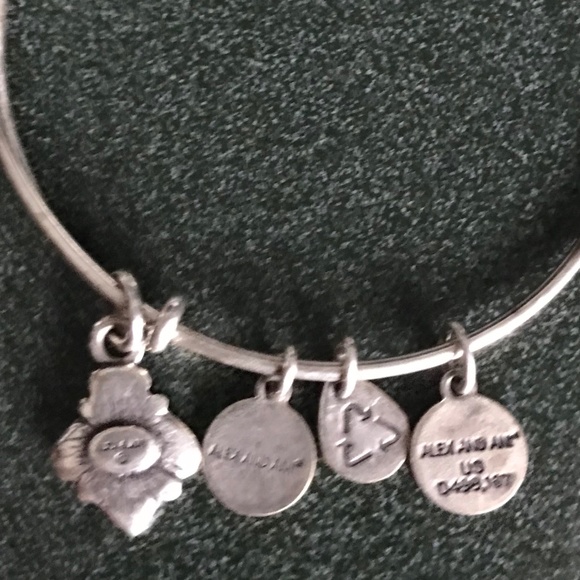 Alex And Ani Expandable Wire Bangle Bracelet - Picture 15 of 16